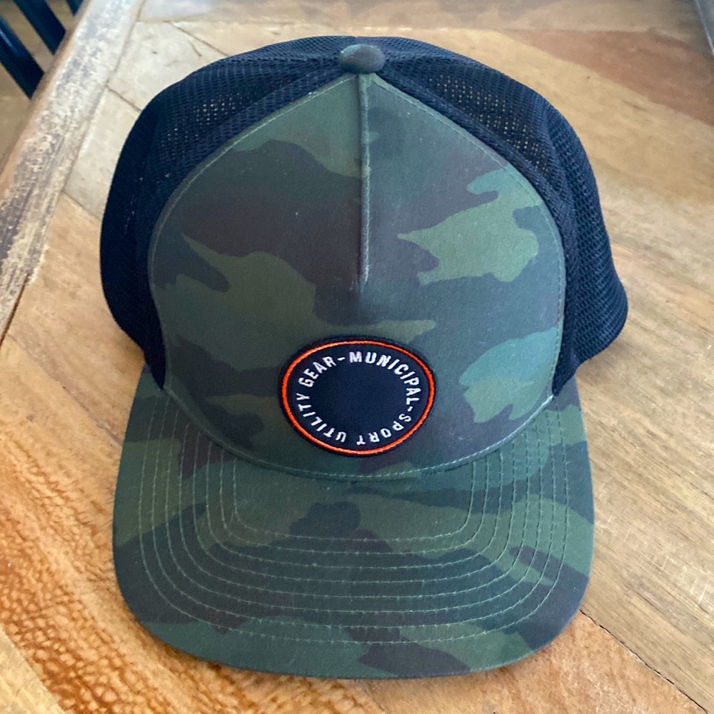 Municipal Icon Trucker Hat Camo